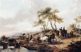 The Halt of the Hunting Party by Philips Wouwerman